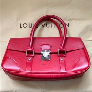 Rare Authentic Louis Vuitton epi leather mini bag
